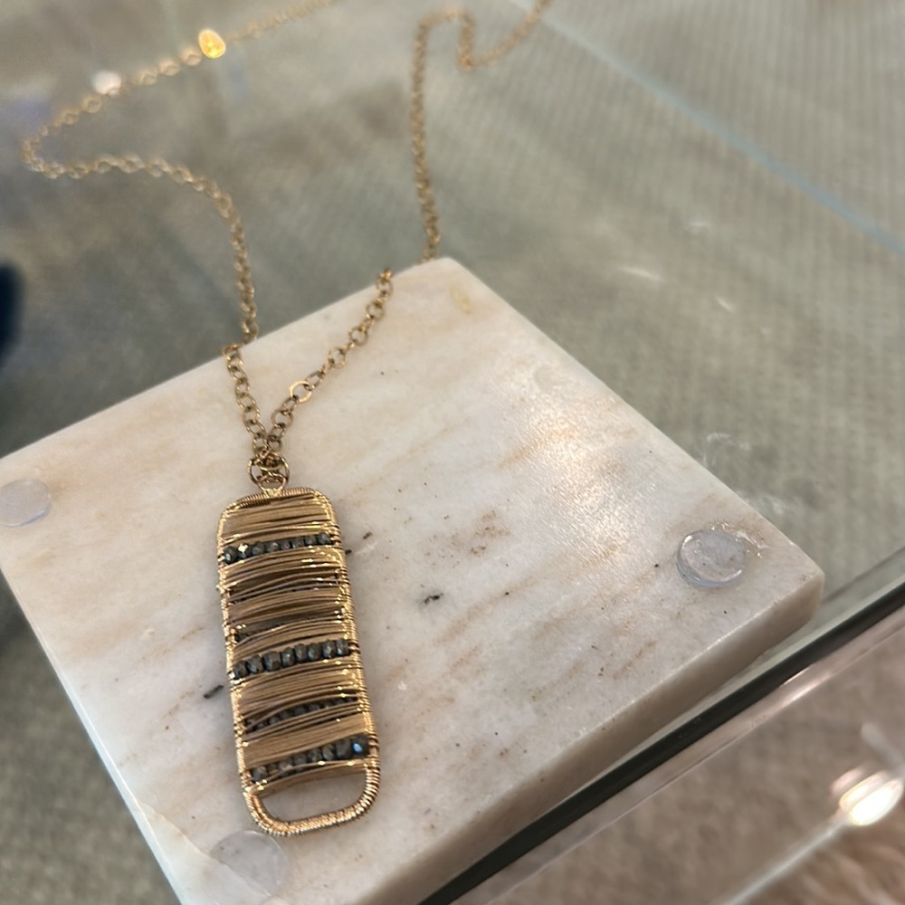 Hand wired necklace